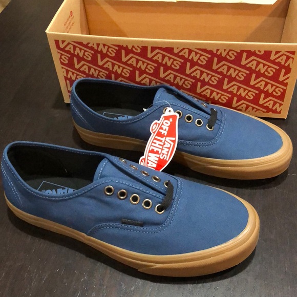 vans authentic dark denim